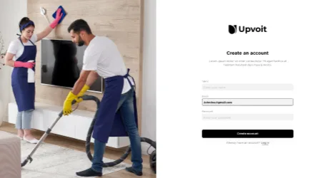 Upvoit — Own Your Own On Field service operation on Finger tips
