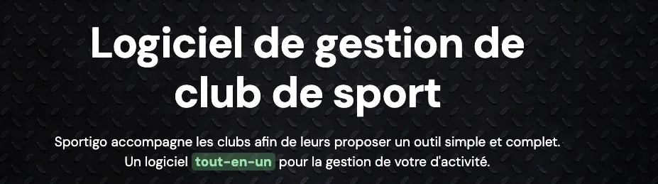 Sportigo — Elevate Your Fitness Studio Management Game