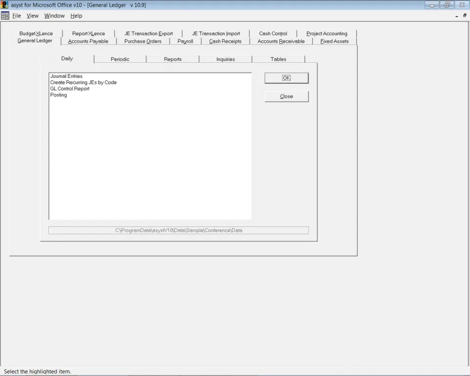 asyst:Financials — Screenshots 4