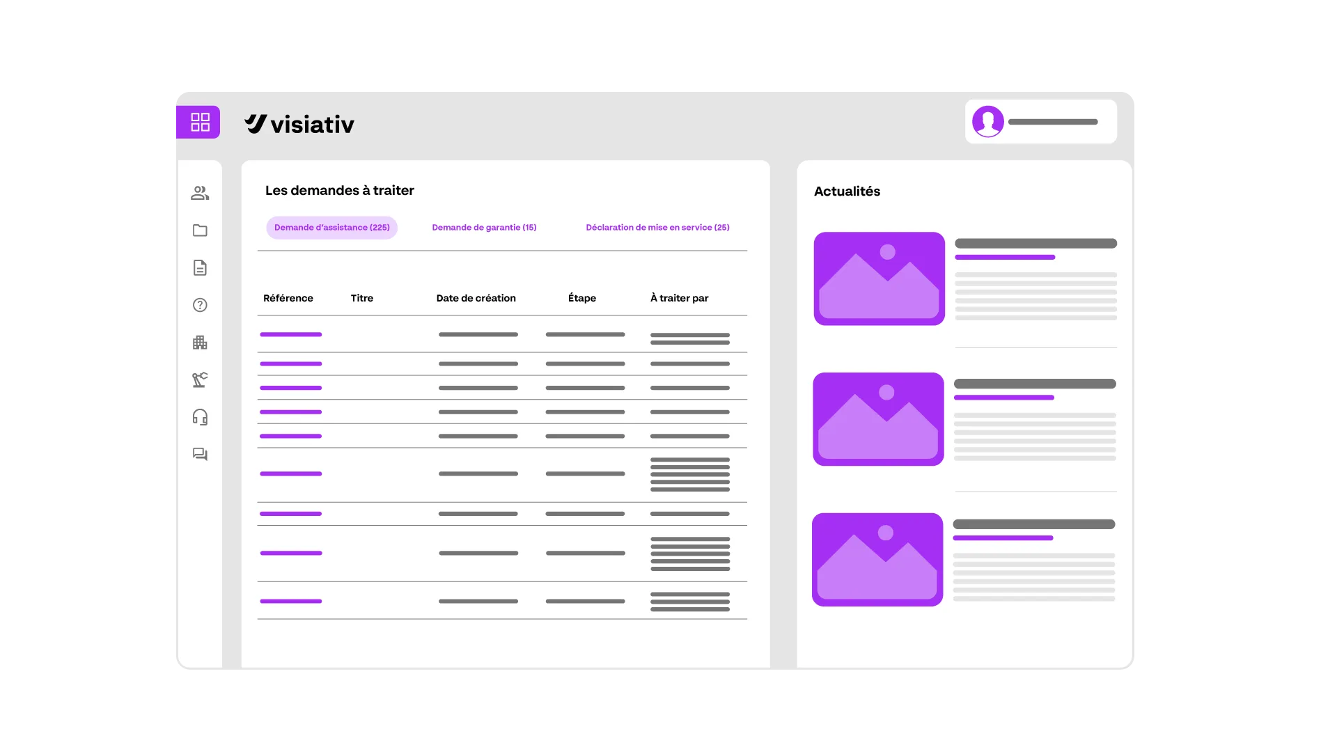 Visiativ Service client — Captures d'écran 1
