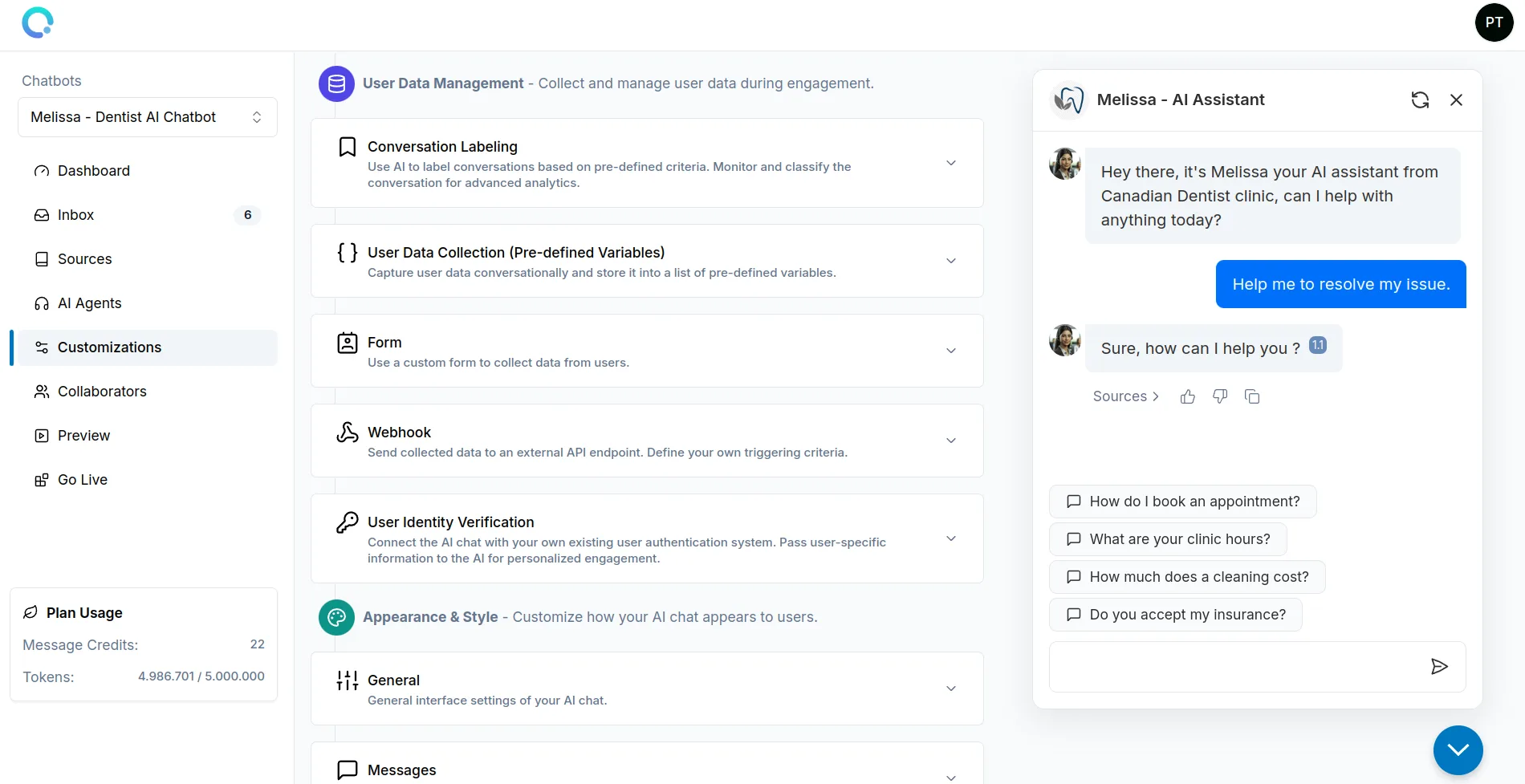 AI Chatbot Hub — Screenshots 1