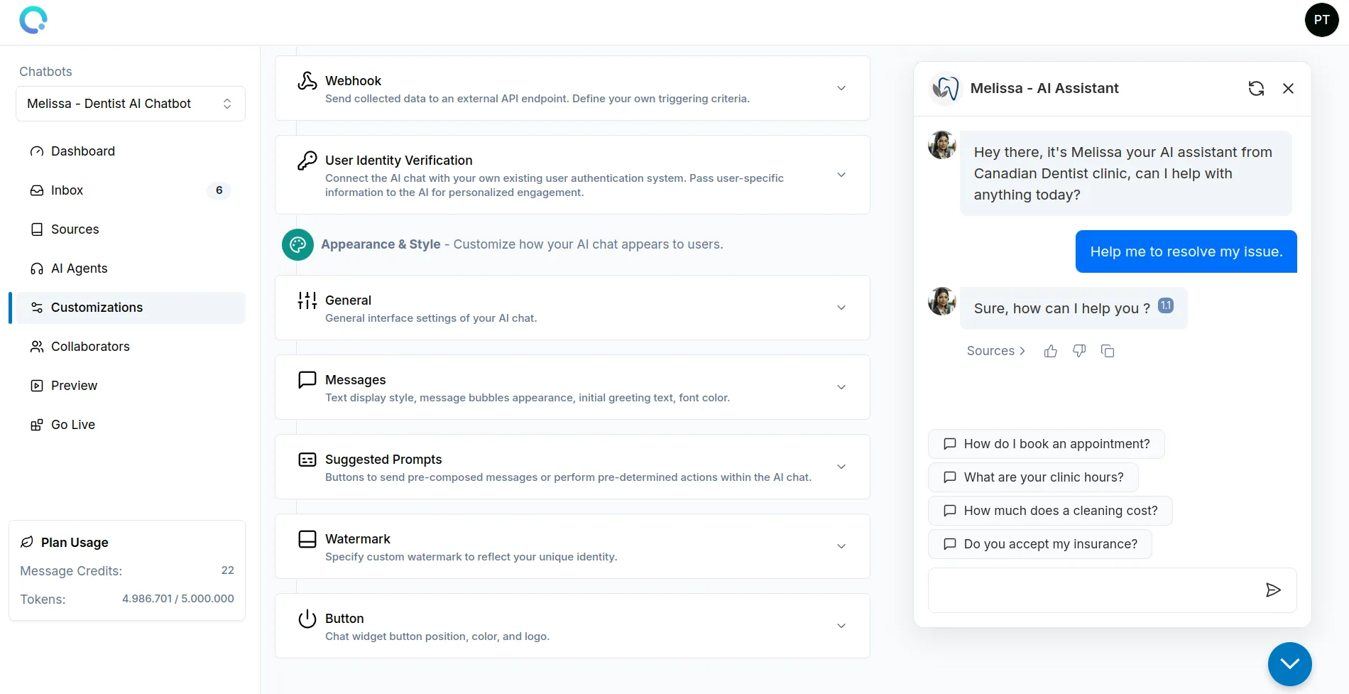 AI Chatbot Hub — Screenshots 2