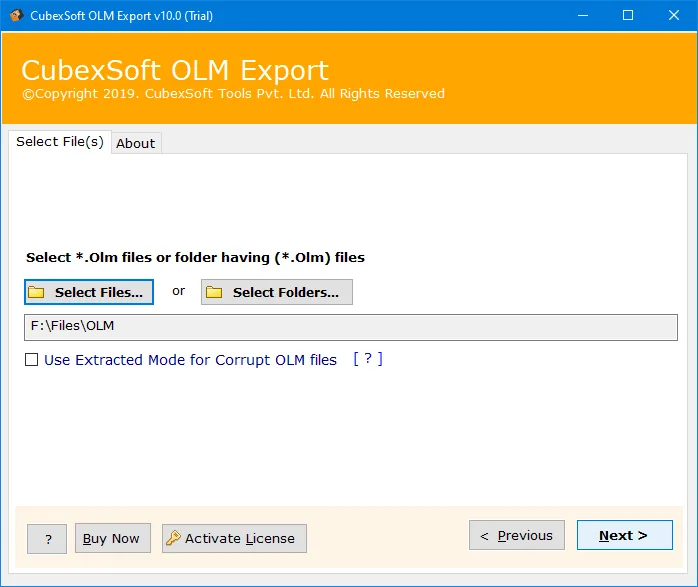 BitData Migration OLM Convert — Screenshots 1