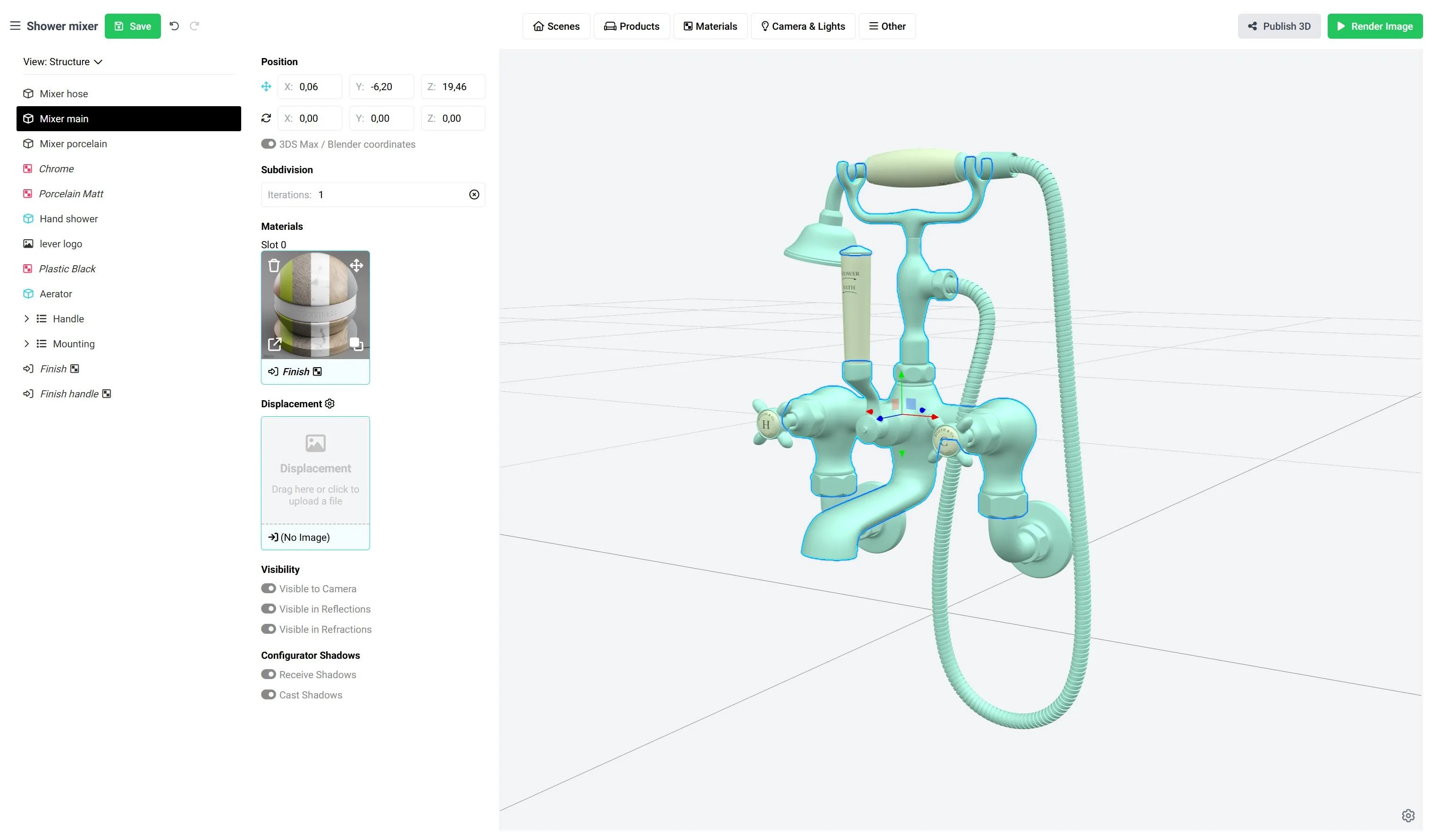 colormass 3D Configurator — Screenshots 1