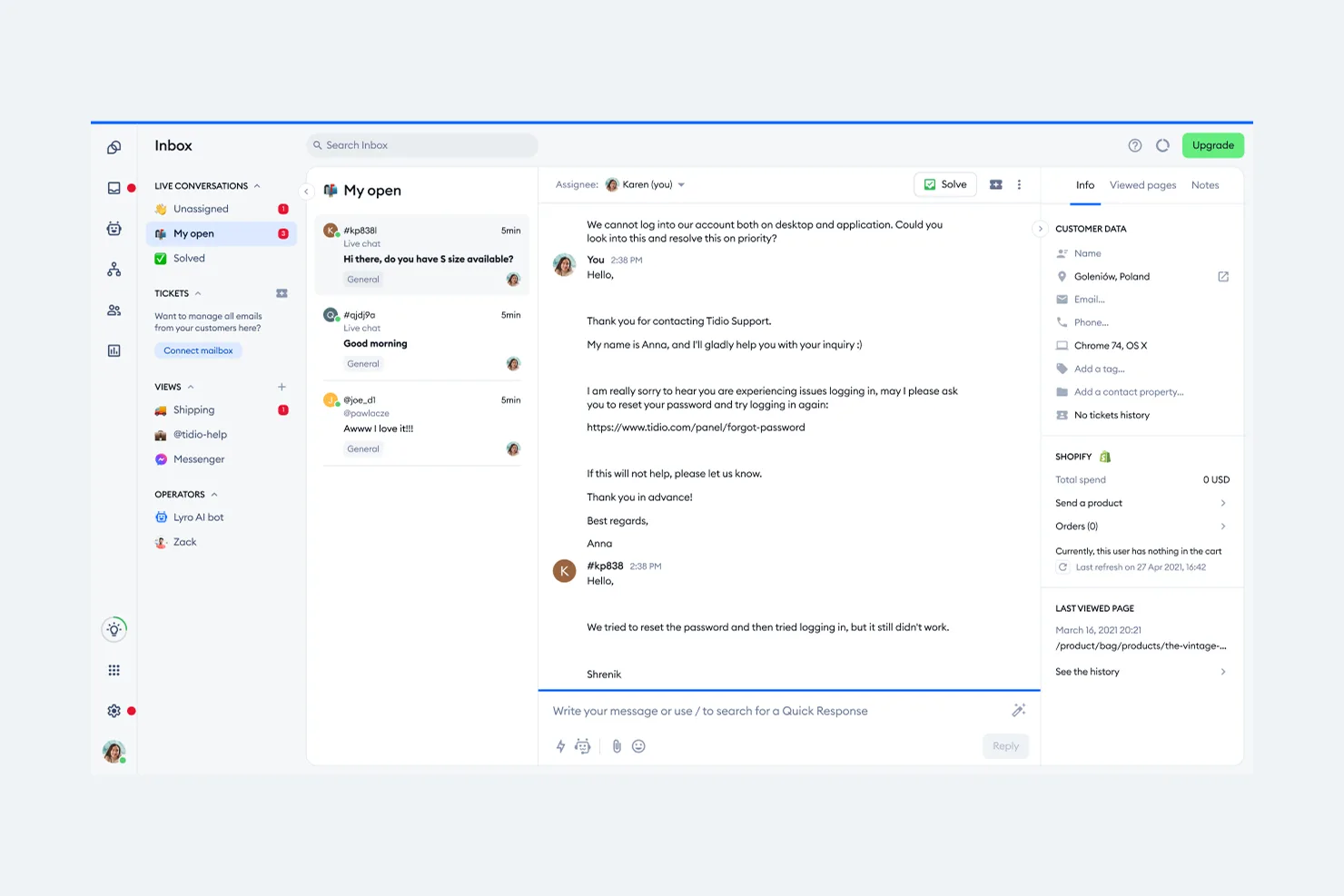 Tidio — Screenshots 8