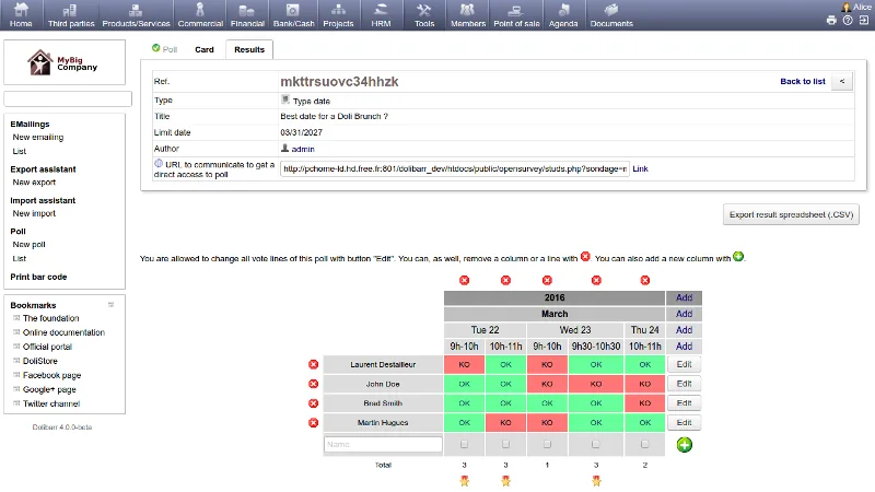 Dolibarr ERP CRM — Screenshots 1