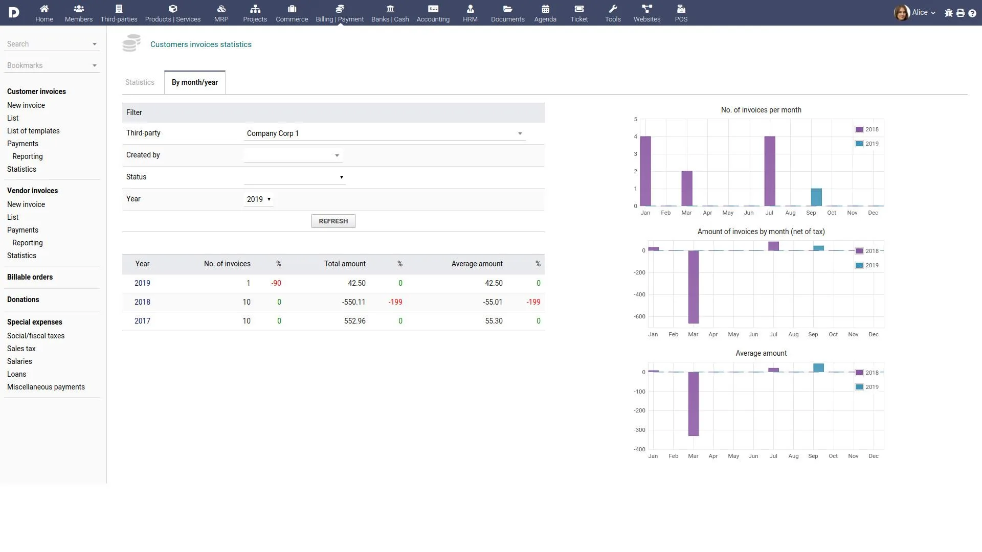 Dolibarr ERP CRM — Screenshots 7
