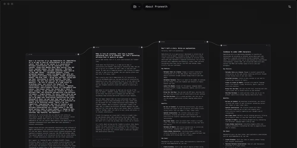 RabbitHoles AI — Screenshots 1