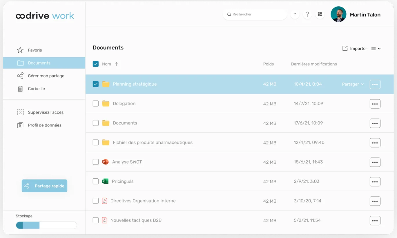 Oodrive Work — Screenshots 1