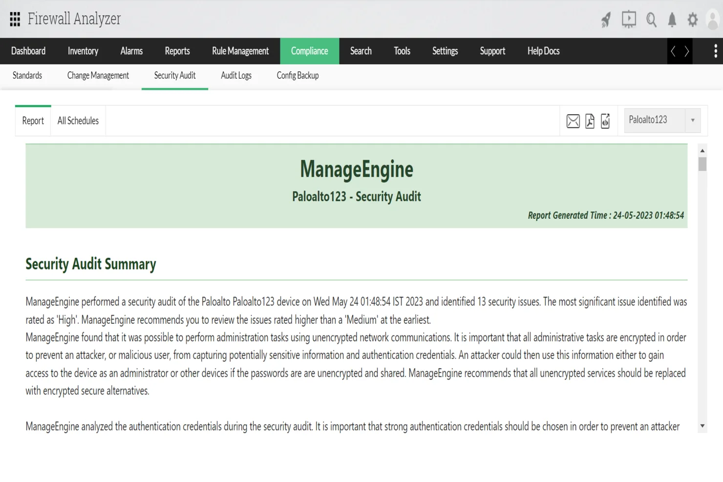 ManageEngine Firewall Analyzer — Screenshots 5