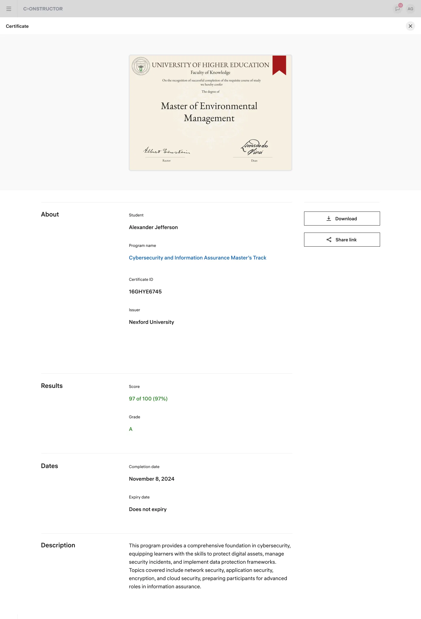 Constructor Learn — Screenshots 1