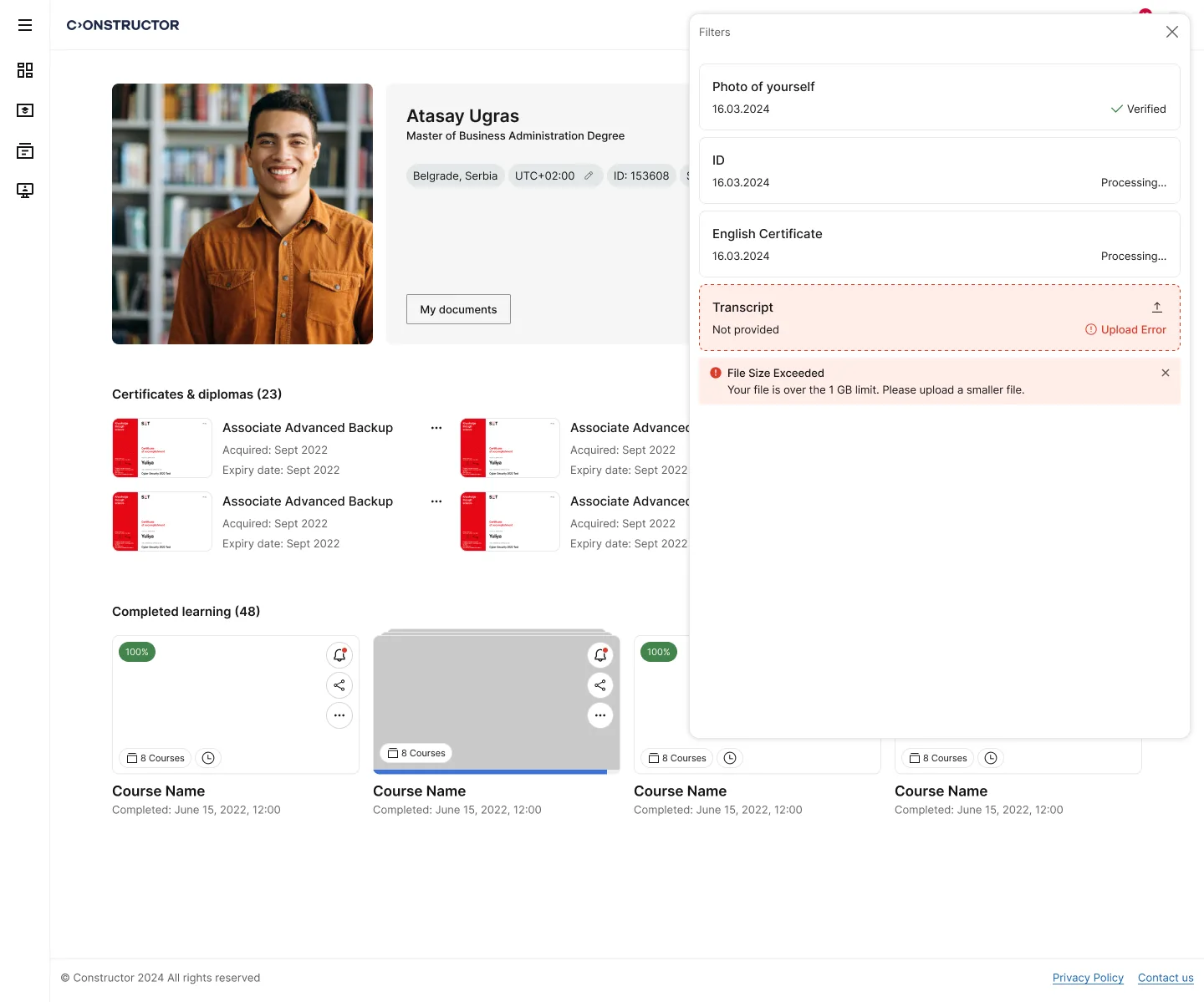 Constructor Learn — Screenshots 4