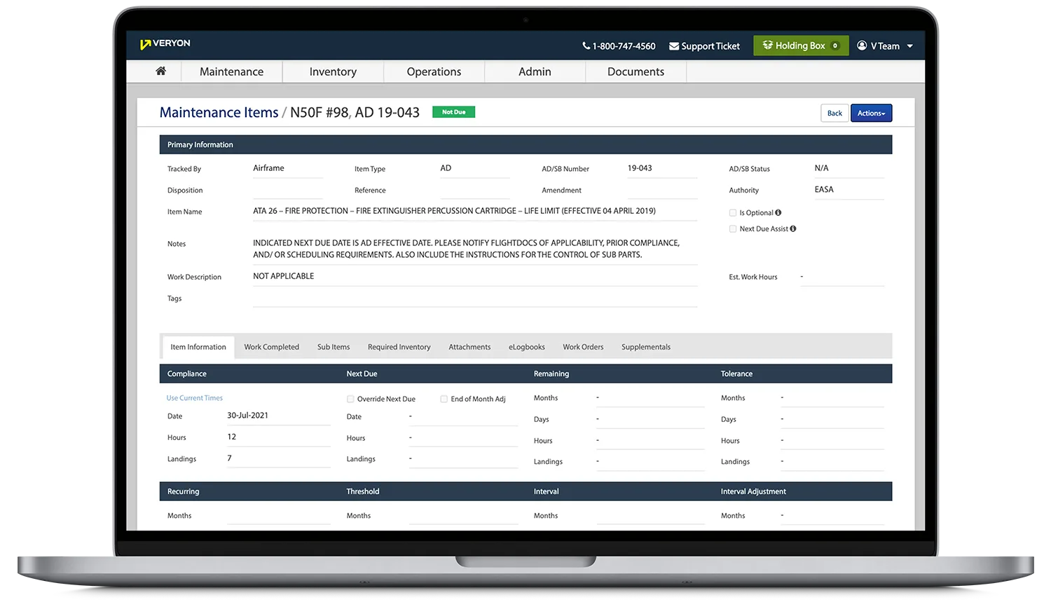 Veryon Tracking — Screenshots 2