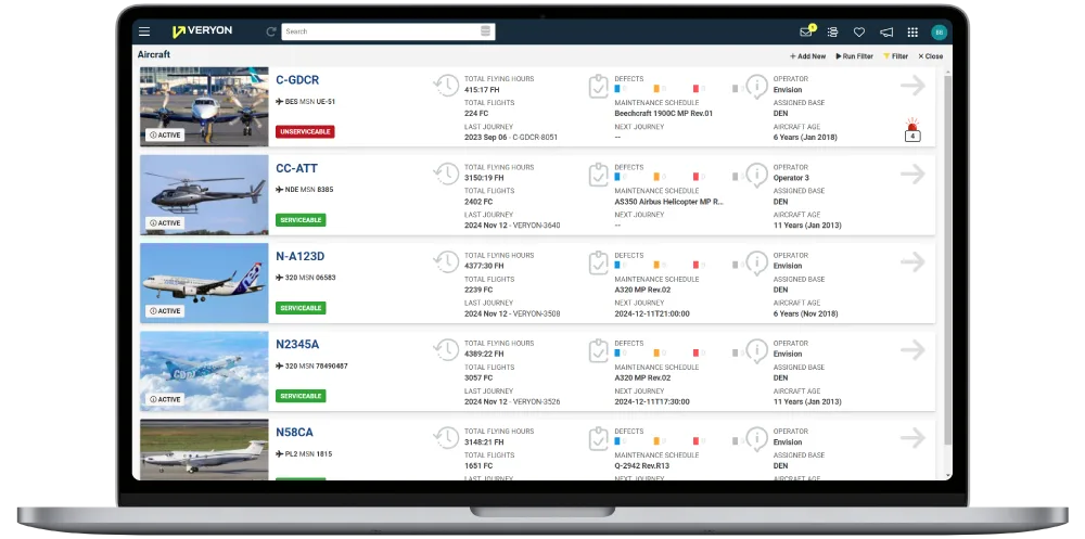 Veryon Tracking+ — Screenshots 2