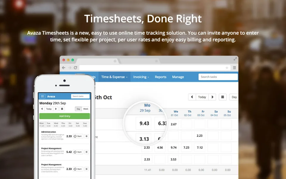 Avaza — Screenshots 1