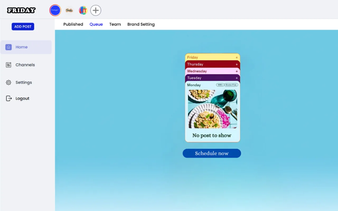 Friday — Screenshots 1