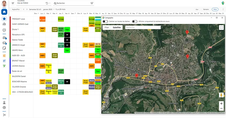 Planning Moduleo — Captures d'écran 2