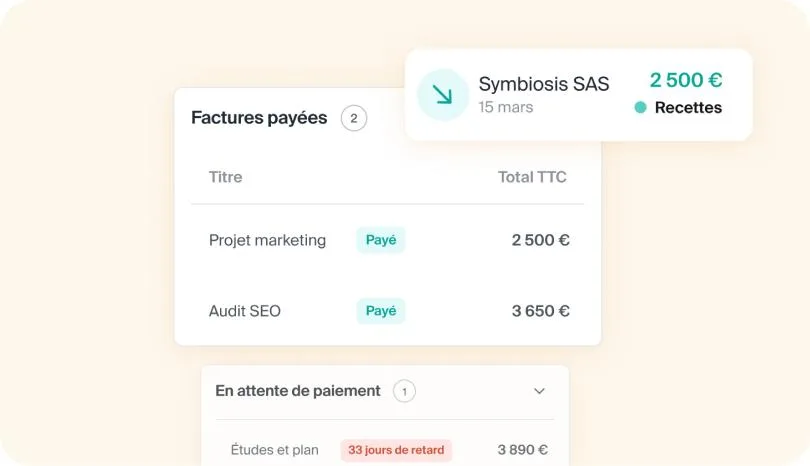 Indy Facturation — Captures d'écran 3