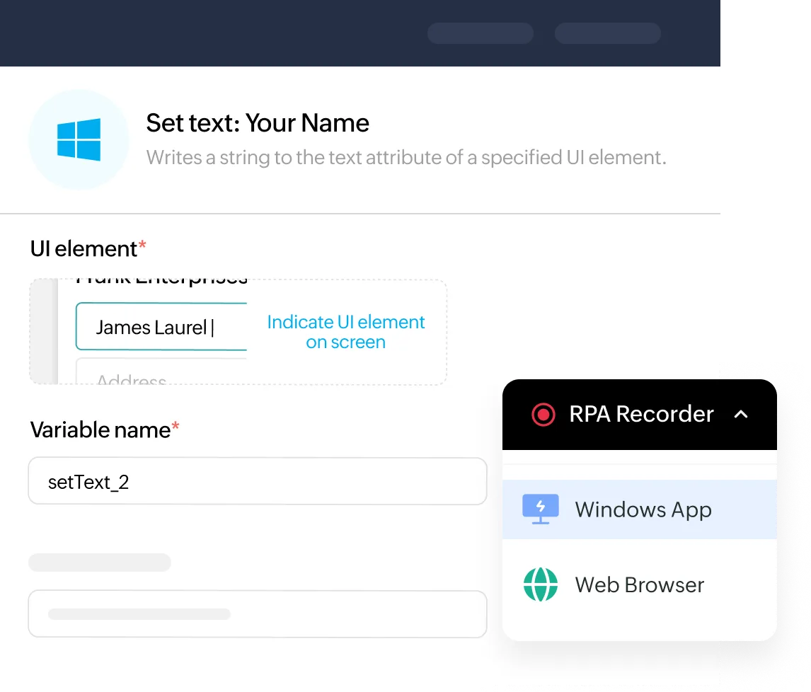 Zoho RPA — Screenshots 5