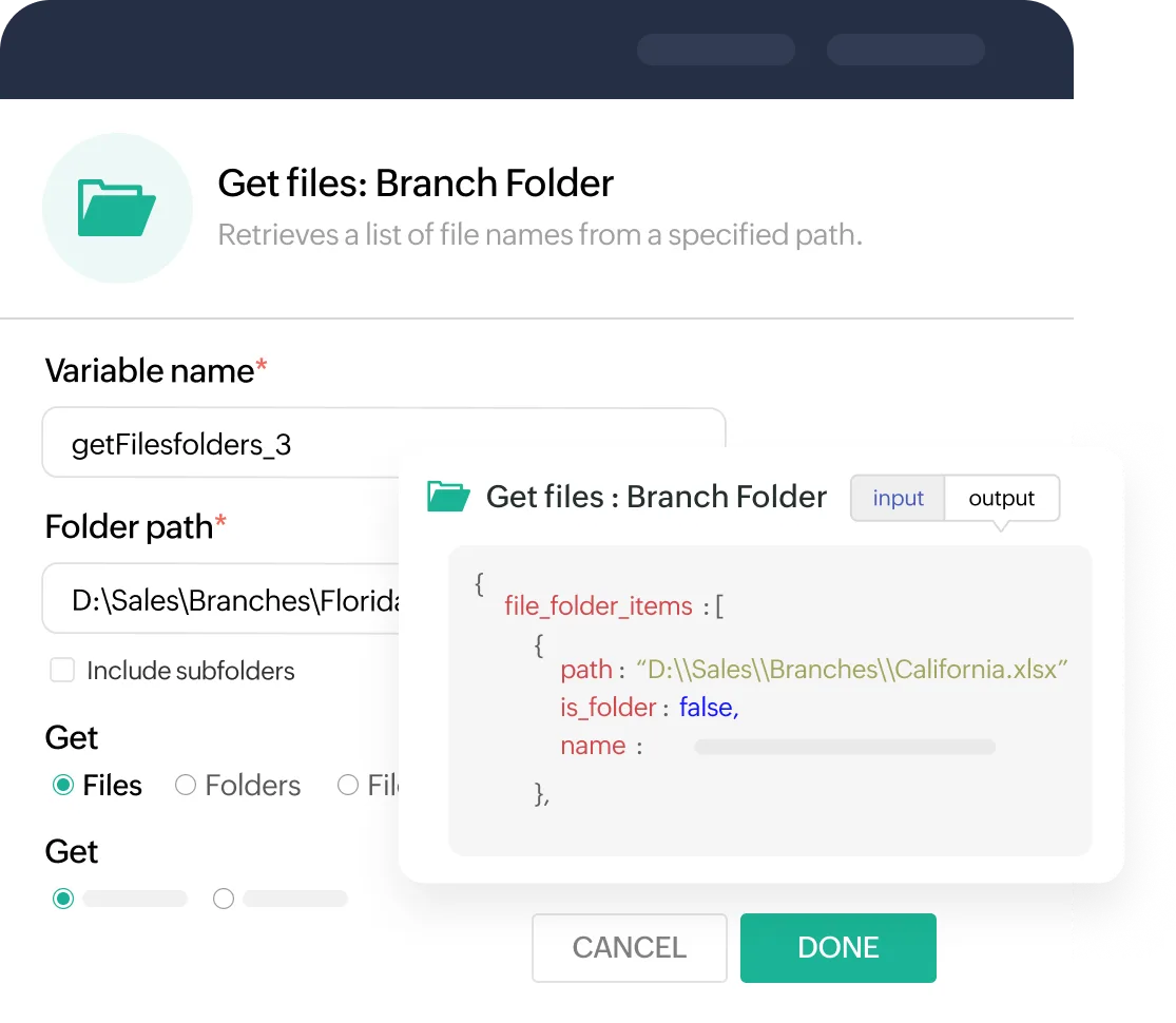 Zoho RPA — Screenshots 6