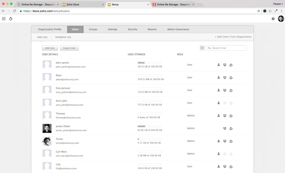 Zoho Docs — Screenshots 3