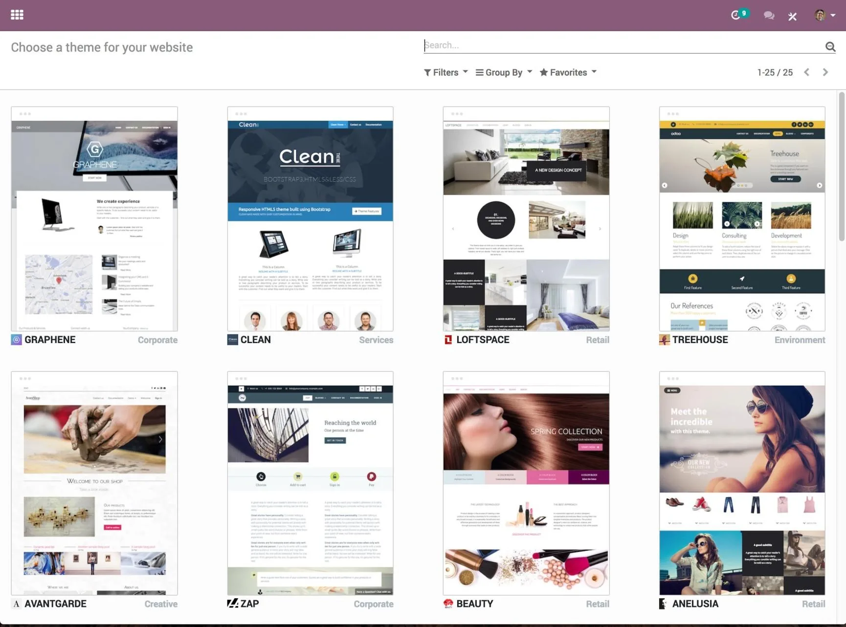 Odoo — Screenshots 2