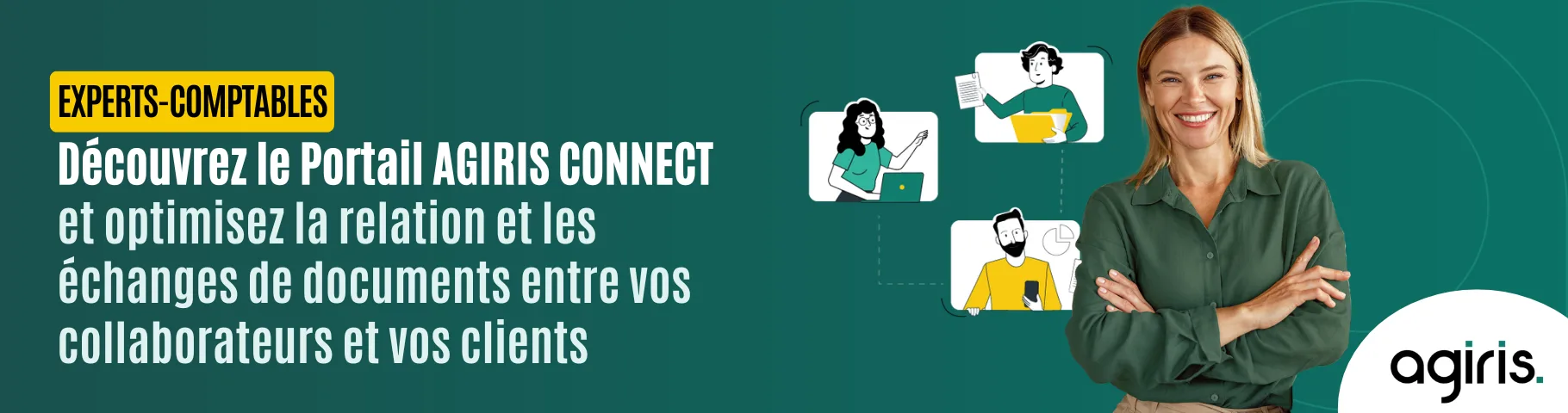 Portail AGIRIS CONNECT — Optimisez vos échanges entre clients et collaborateurs