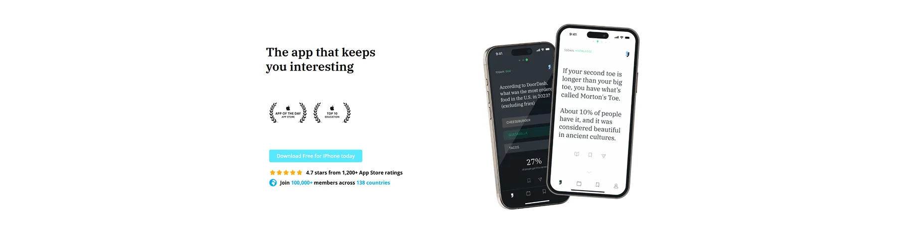 Small Talk — Learn a little each day on iPhone