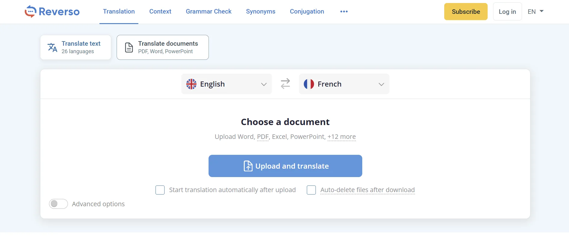 Reverso Documents — Screenshots 1