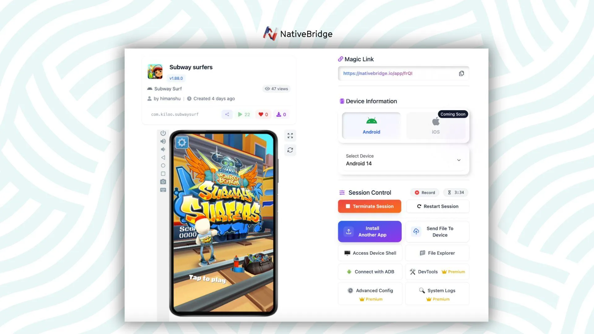 Nativebridge — Screenshots 2