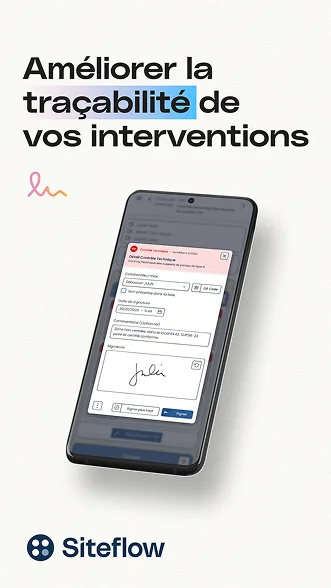 Siteflow — Captures d'écran 2