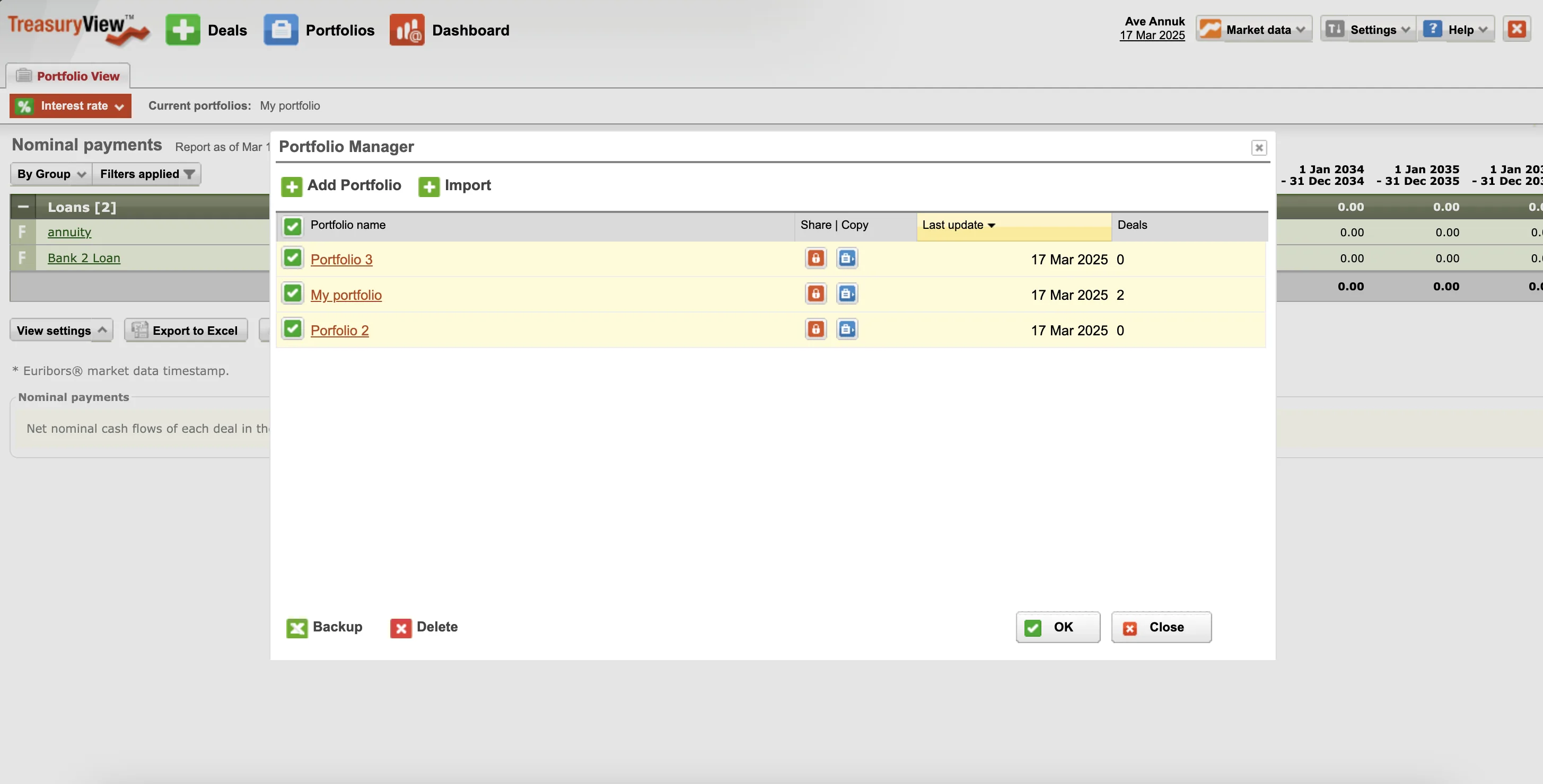 TreasuryView — Screenshots 3