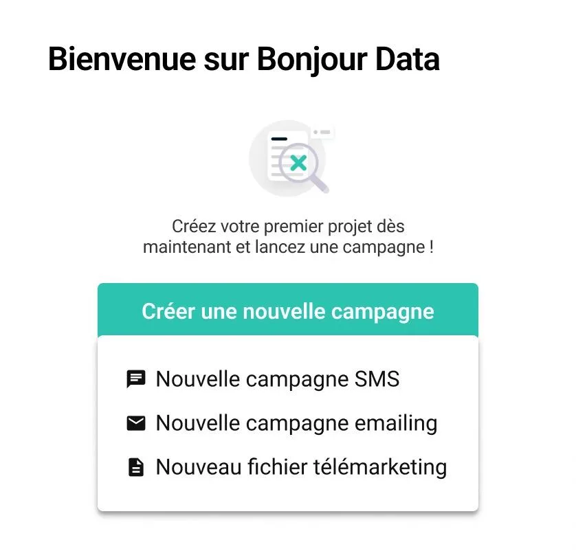 Bonjour Data — Captures d'écran 1