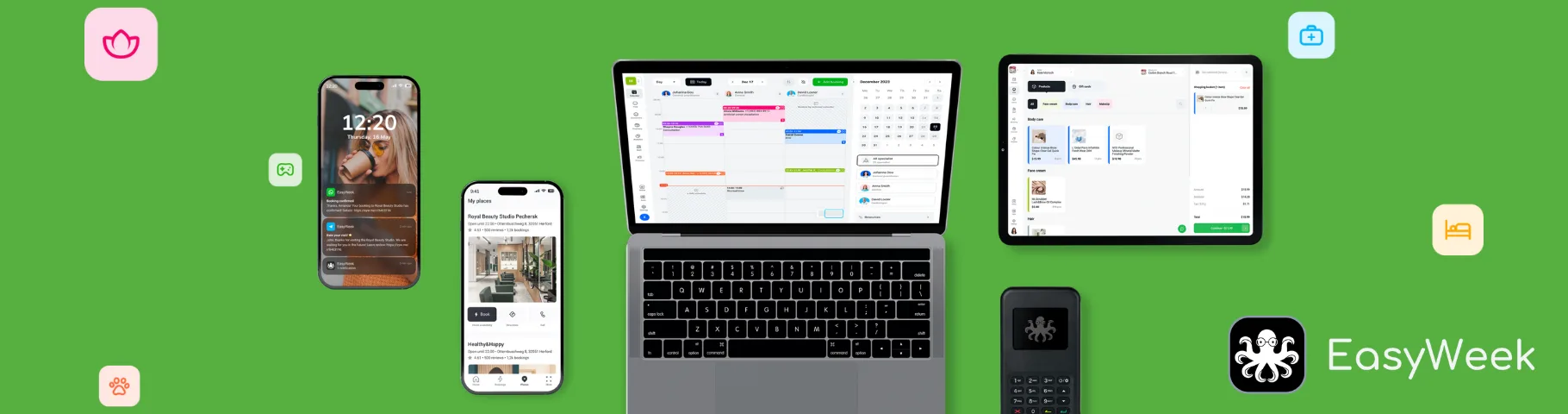 EasyWeek — All-in-one solution for smart scheduling and business manage