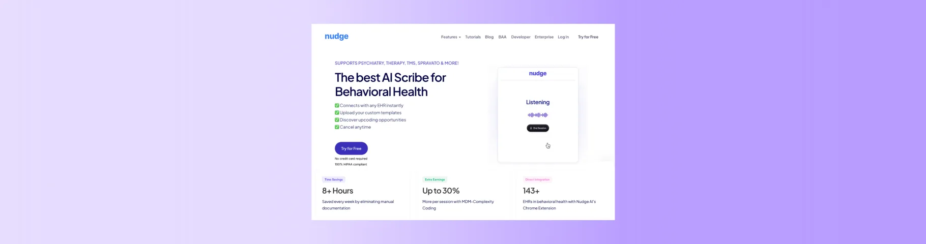 Nudge AI — Ambient AI Scribe for Healthcare