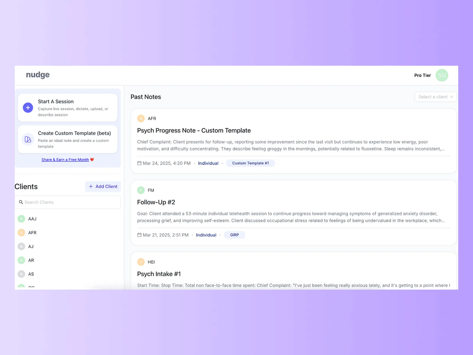 Nudge AI — Screenshots 1