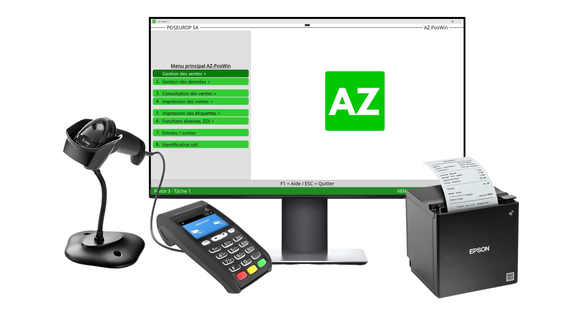 AZ-PosWin — Captures d'écran 1