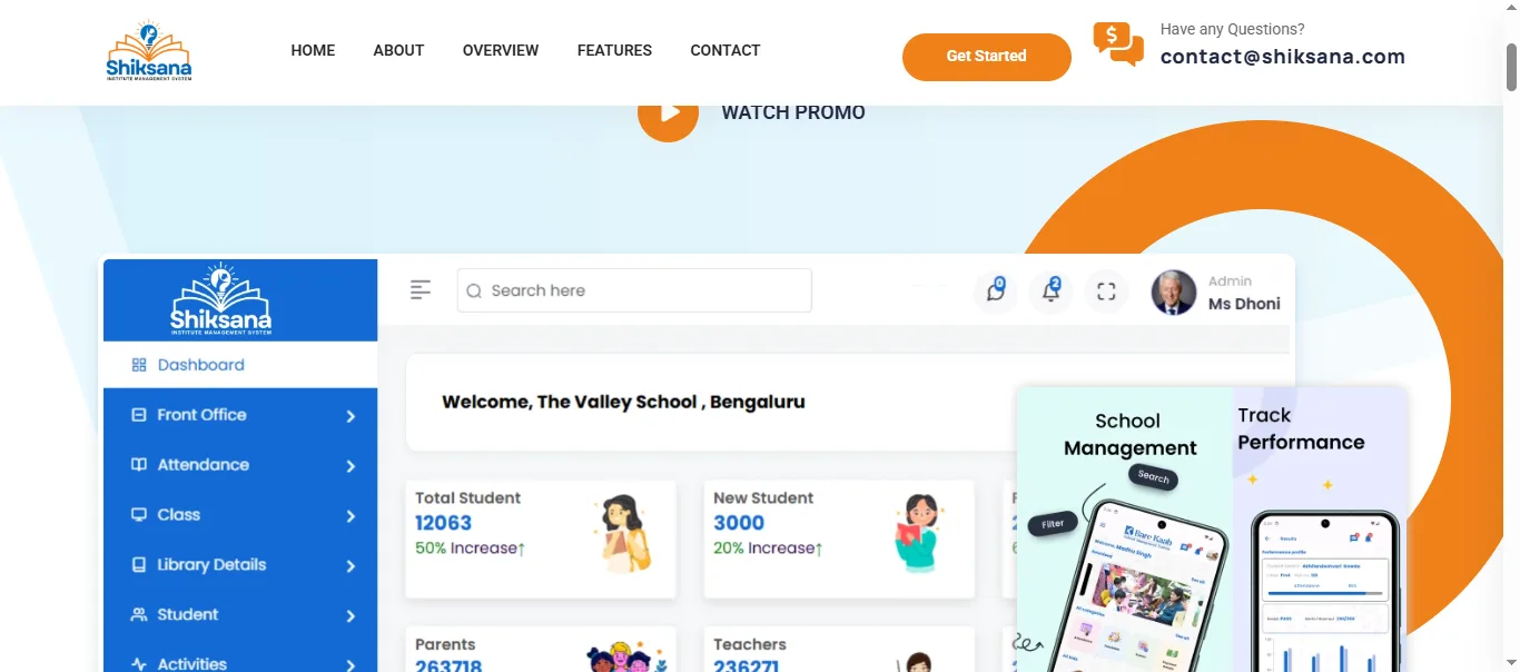 Shiksana school erp software — Screenshots 1