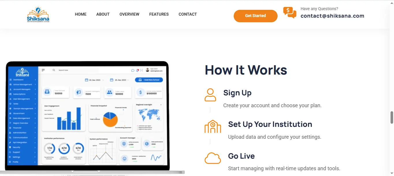 Shiksana school erp software — Screenshots 2