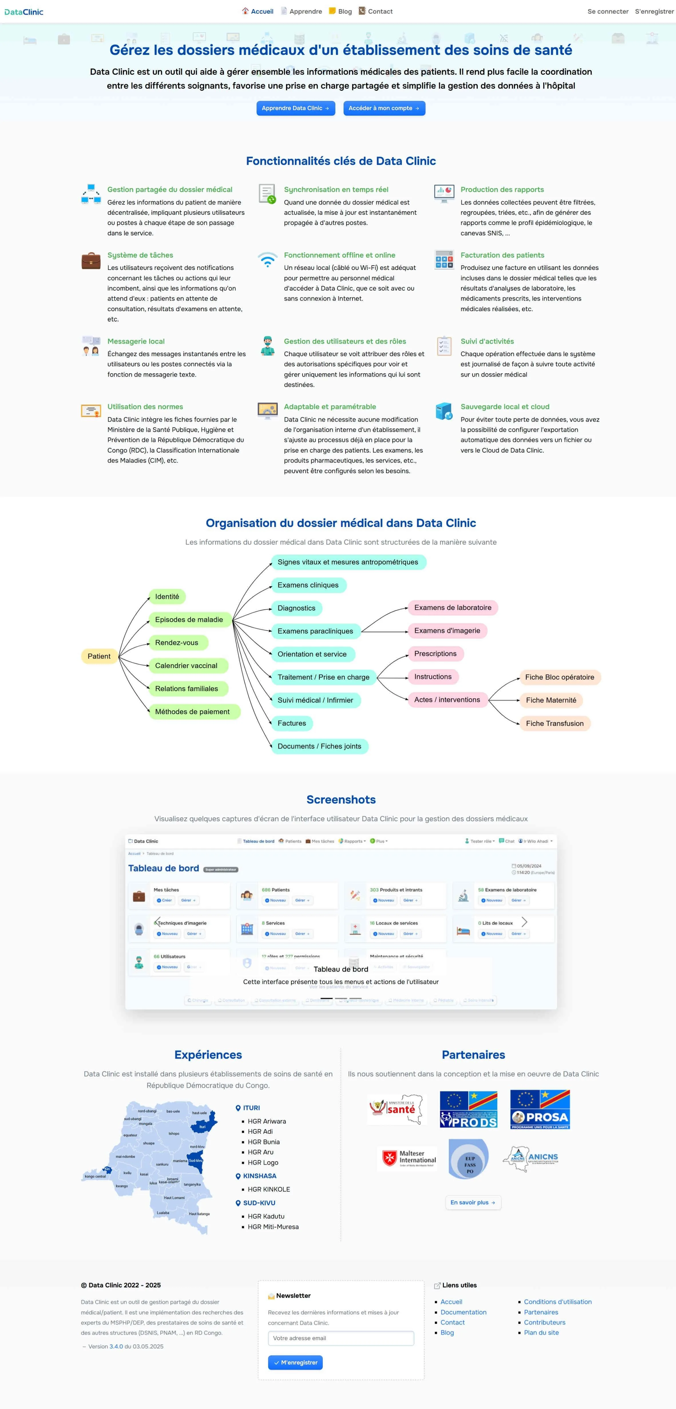 Data Clinic — Captures d'écran 1