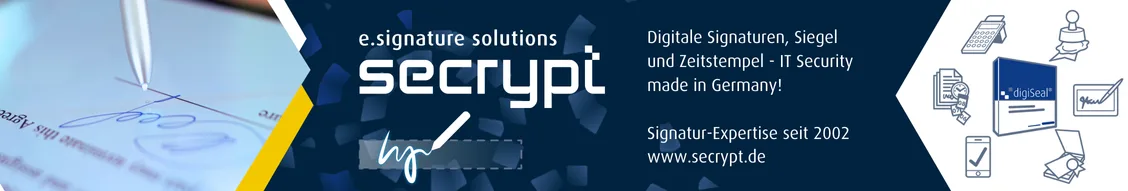 digiSeal von secrypt — Professionelle digitale Signaturlösung aus Deutschland