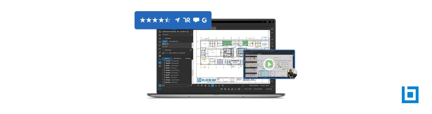 Bluebeam — Annotation PDF et workflows collaboratifs pour pros du BTP