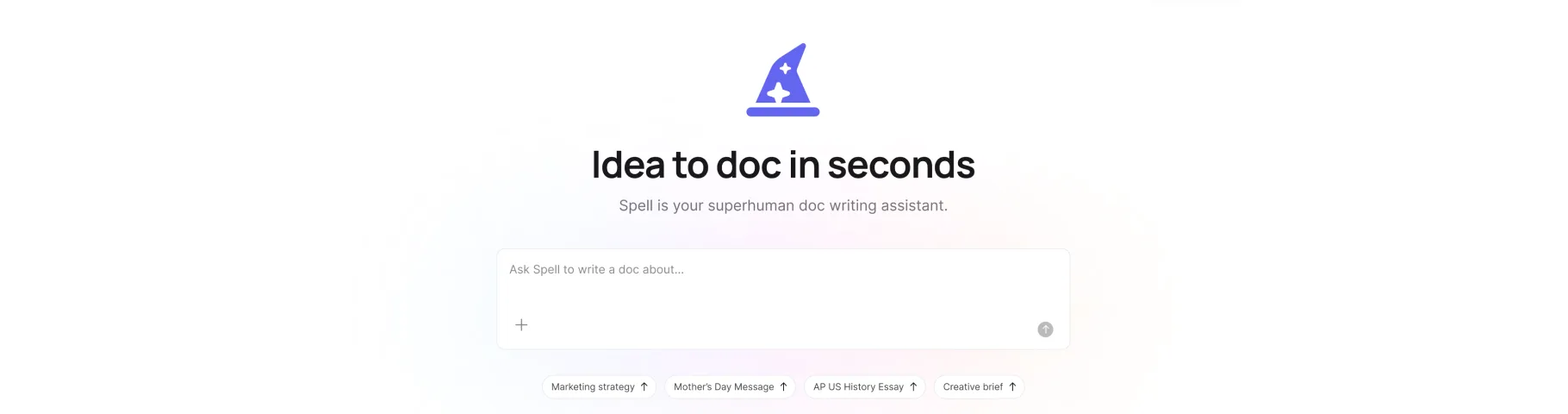 Spell — AI-First Document Editor