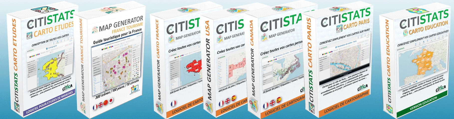 CITISTATS CARTO — Logiciels de cartographie
