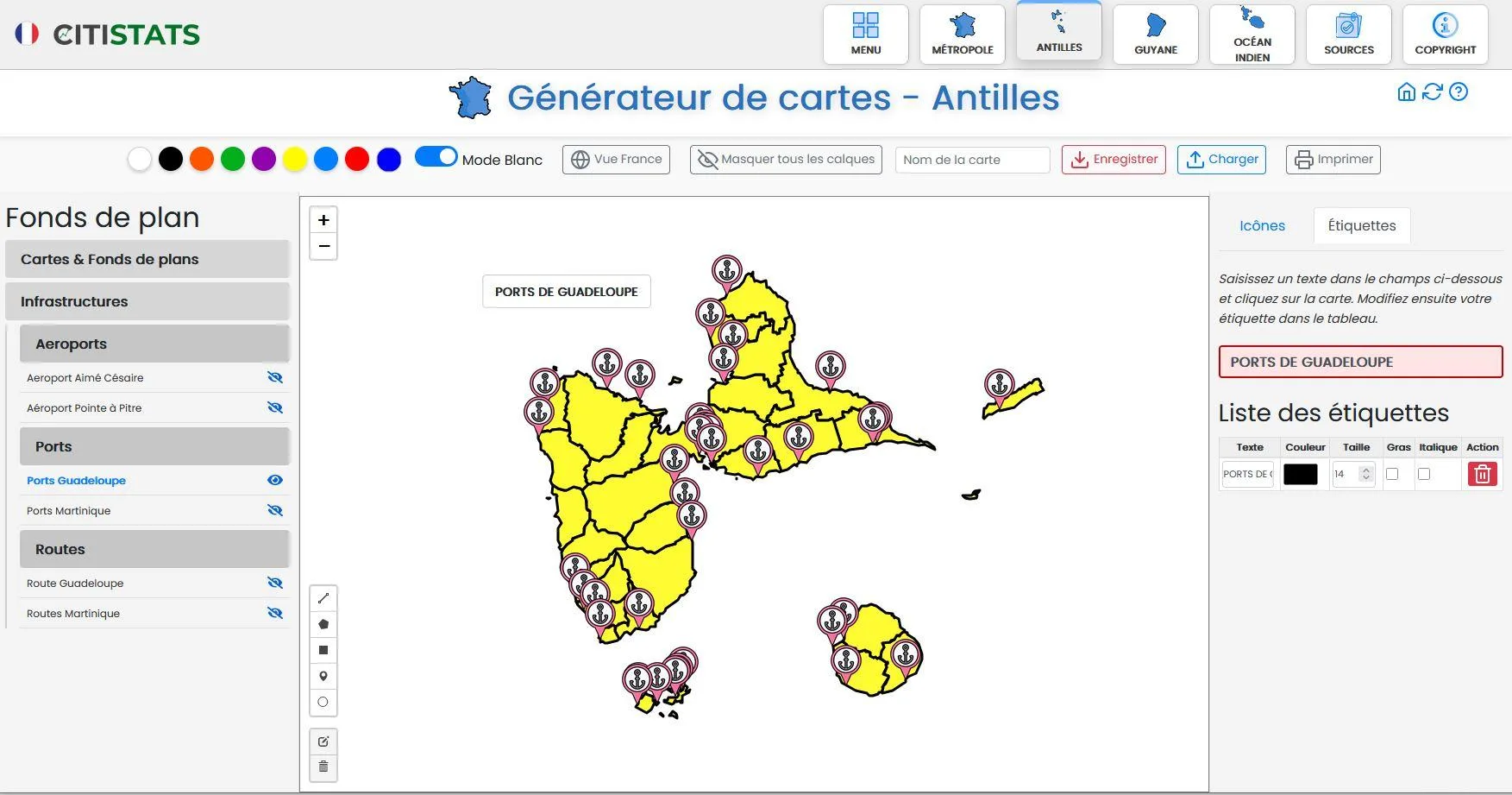 CITISTATS CARTO — Captures d'écran 2