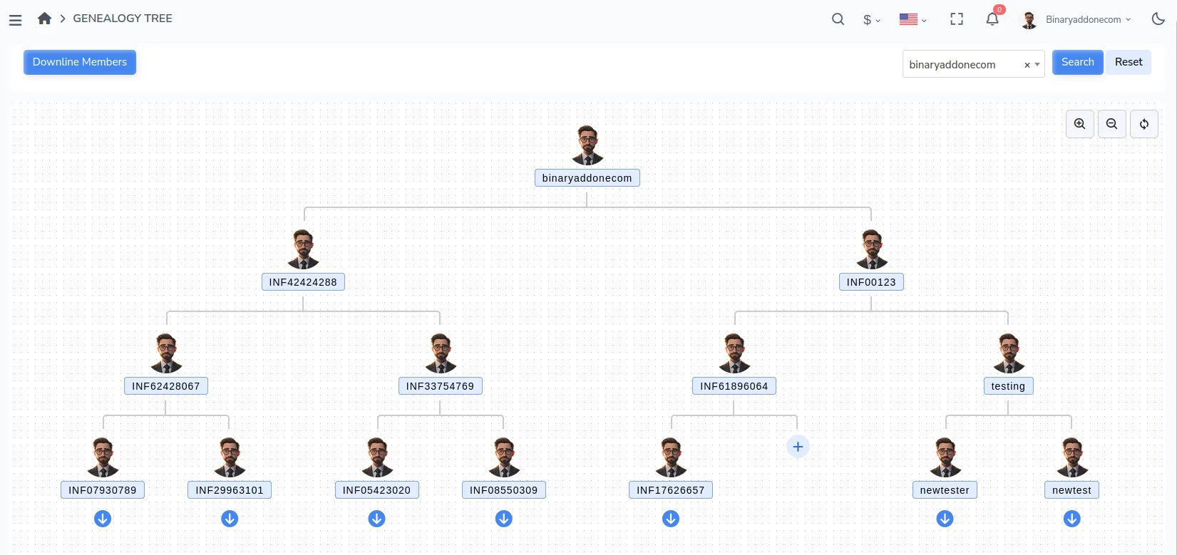 Infinite MLM Software — Screenshots 3