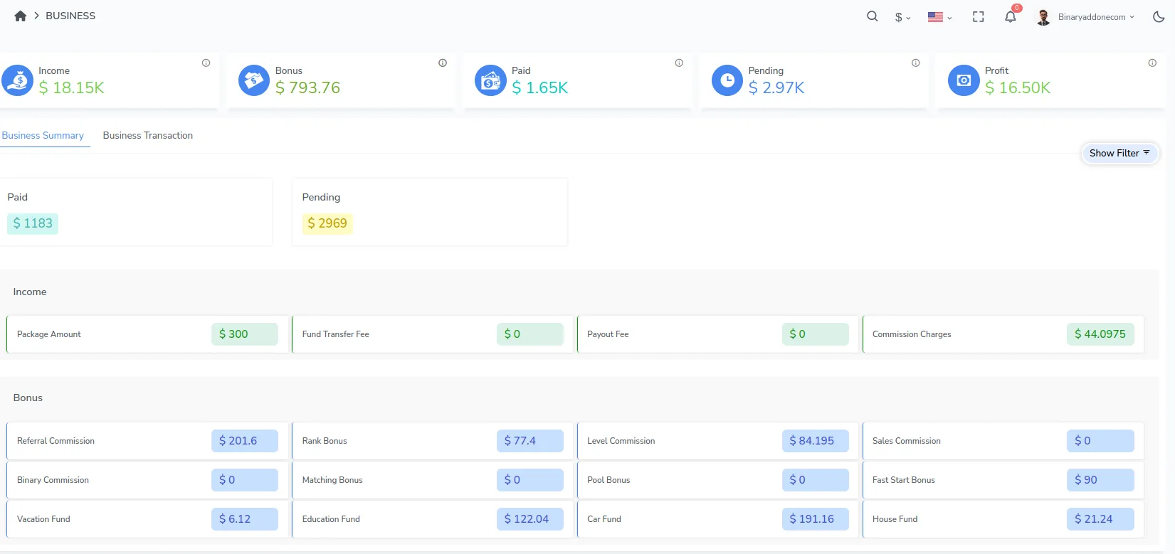 Infinite MLM Software — Screenshots 5
