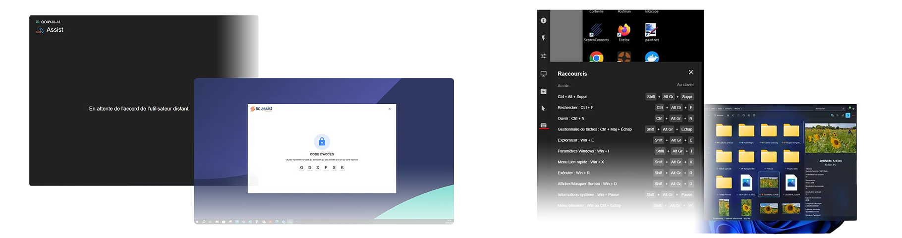 Assist — Remote control solution integrated into RG System Suite