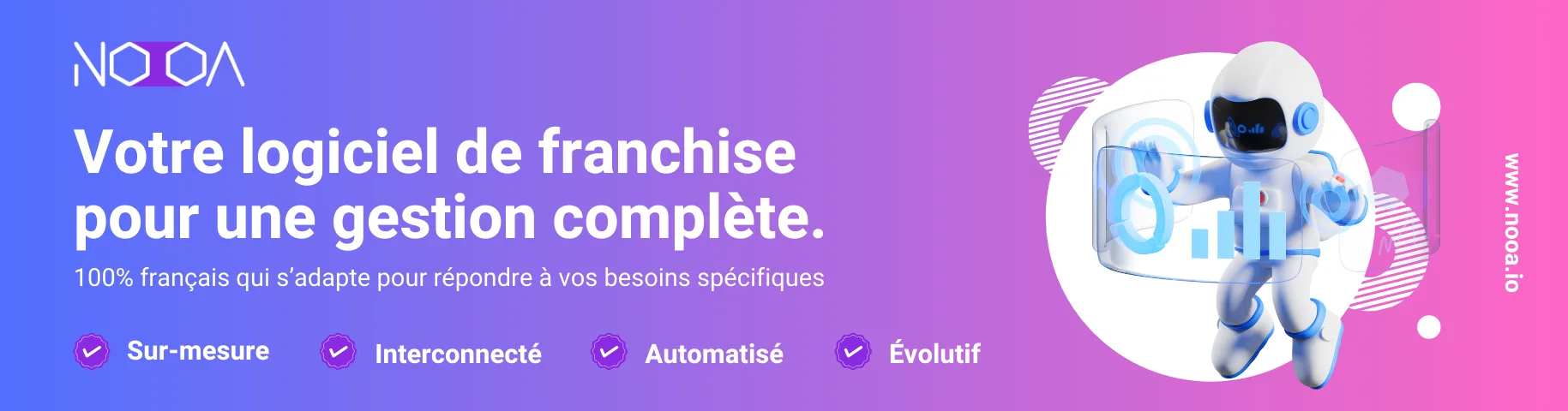 nooa — Votre logiciel de franchise pour une gestion automatisée