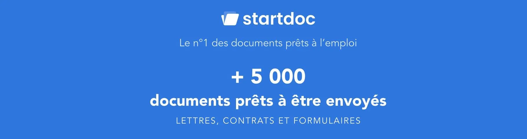 Avis Startdoc — Bibliothèque de documents prêts à l’emploi